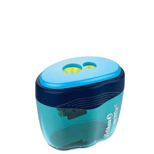 Taille-crayon 2 trous griffix  sur carte blister PELIKAN