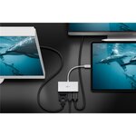 Adaptateur USB-C™ multiport VGA+DisplayPort+HDMI™ GOOBAY