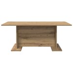 vidaXL Table basse chêne artisanal 103 5 x 60 x 40 cm