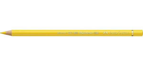 Crayon de couleur POLYCHROMOS Mine 3 8mm à l'Huile Jaune Cadmium FABER-CASTELL