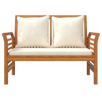 Salon de jardin meuble d'extérieur ensemble de mobilier 5 pièces avec coussins bois massif d'acacia 02_0016366