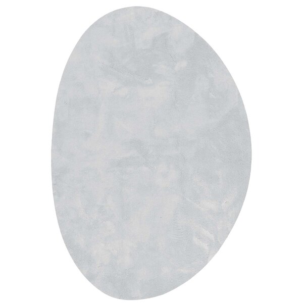 vidaXL Tapis de surface HUARTE Gris 160 x 230 cm Polyester