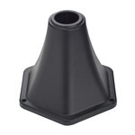 Luminaire extérieur solaire lampadaire lanterne classique LED 40 Lm dim. 18L x 18l x 160H cm noir