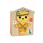 Djeco DJ01678 - Puzzles bois - Dressup-mix