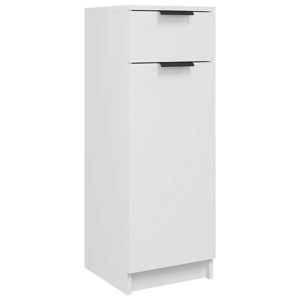vidaXL Armoire de salle de bain blanc 32x34x90 cm bois d'ingénierie