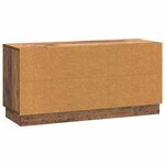 vidaXL Meuble TV Bois ancien 99 x 34 5 x 47 cm Bois d'ingénierie