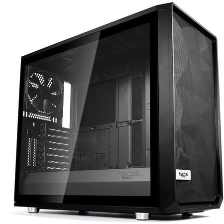 FRACTAL DESIGN Boîtier PC Meshify S2 Blackout fenetre verre trempé (FD CA MESH S2 BKO TGL)