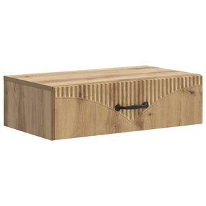 vidaXL Table d'appoint murale 59 x 34 5 x 17 cm Bois d'ingénierie