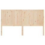 vidaXL Tête de lit 145 5x4x100 cm Bois massif de pin