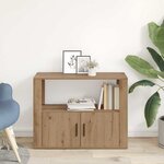 vidaXL Buffet chêne artisanal 80 x 30 x 60 cm Bois d'ingénierie