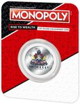 Pièce de monnaie en Argent 2 Dollars g 31.1 (1 oz) Millésime 2024 MONOPOLY RISE TO WEALTH