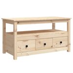 vidaXL Table basse 102x49x55 cm Bois massif de pin
