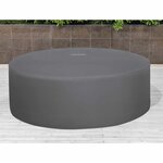 Bestway Housse Gris Ø216 x 80 cm PVC et POM