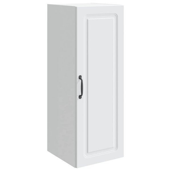 vidaXL Armoire Murale Blanc 33 x 34 5 x 90 cm Bois d'ingénierie