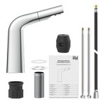 EISL Mitigeur de lavabo COOL avec douchette extractible chrome
