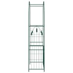 vidaXL Arche de jardin avec verrouillage Vert 102 x 50 x 218 cm