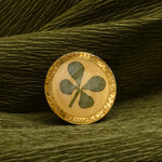 Monnaie GOLD LUCK Four Leaf Clover 1 g Or 10$ Cook Islands 2026 (PRÉCOMMANDE)