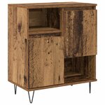 vidaXL Buffet 3 Pièces Bois ancien 60 x 35 x 70 cm