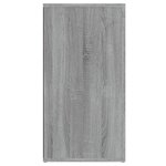 vidaXL Buffet Sonoma gris 120x36x69 cm Bois d'ingénierie