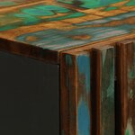 vidaXL Buffet haut 40x34x110 cm bois massif d'acacia