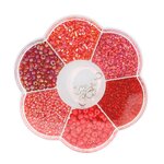 Set Perles Rouges - Plastique