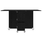 vidaXL Table à dîner 2 Pièces 140 x 80 x 77 cm Bois d'ingénierie