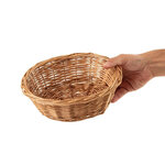Corbeille de table ovale en osier olympia 230 mm -  - osier