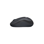 Logitech souris silencieuse m220 silent - sans fil - gris/noir