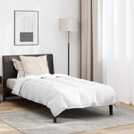 vidaXL Couette Autre avec oreiller 2 Pièces Blanc 155 x 200 cm Bas