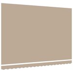 vidaXL Toile de rechange pour store banne Beige 450 × 350 cm Toile