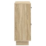 vidaXL Buffet Chêne Sonoma 66 x 34 5 x 90 cm Bois d'ingénierie