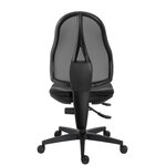 Siège de bureau dossier maille pied nylon Holly - coloris noir