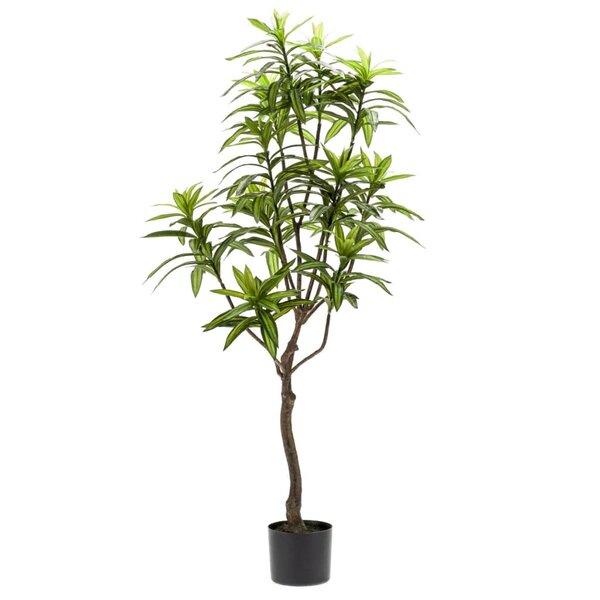 Emerald Arbre Dracaena artificiel Vert 130 cm 419843