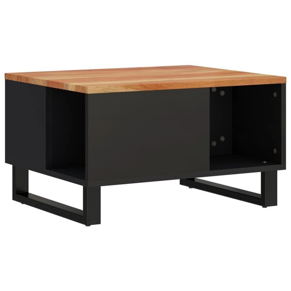 vidaXL Table basse 60x50x35 cm bois massif d'acacia