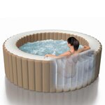 Intex Cuve thermale de massage à bulles ronde PureSpa 196x71 cm