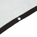 vidaXL Housse de protection plantes avec œillets 2x5 m polyéthylène