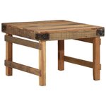 vidaXL Table basse 55x60x40 cm Bois recyclé