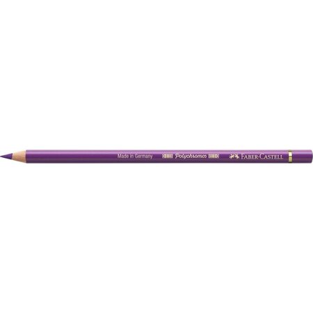 Crayon de couleur polychromos violet manganèse x 6 faber-castell