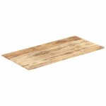vidaXL Dessus de table bois de manguier solide 15-16 mm 100x60 cm
