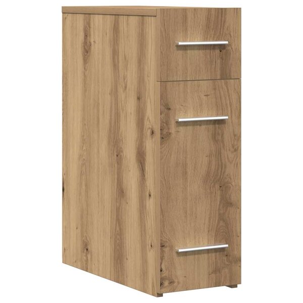 vidaXL Armoire d'apothicaire chêne artisanal 20 x 45 5 x 60 cm
