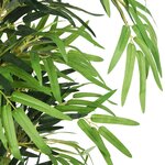 vidaXL Bambou artificiel 1605 feuilles 180 cm vert