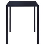 vidaXL Mobilier de salle à manger 7 Pièces Rouge bordeaux