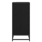 vidaXL Buffet Chêne noir 35 x 35 5 x 76 cm Bois d'ingénierie