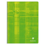 Cahier spirales clairefontaine metric - a4+ 24 x 32 cm - grands carreaux - 100 pages