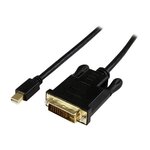 Startech.com câble mini displayport vers dvi de 1 8m - adaptateur actif mini dp à dvi - vidéo 1080p - mdp 1.2 vers dvi-d single link - mdp ou thunderbolt 1/2 mac/pc vers moniteur dvi