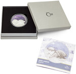 Monnaie ARMADILLO Ice Age Argent 5$ Niue 2026
