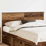 vidaXL Tête de lit Bois Ancien 150 cm Bois d'ingénierie