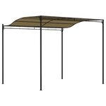 vidaXL Auvent de parasol 3x2 4 m Taupe 180 g/m²