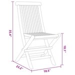 vidaXL Ensemble de salle à manger pour jardin 7 Pièces Marron