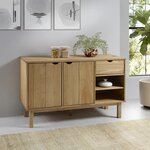 vidaXL Buffet OTTA 114x43x73 5 cm Bois massif de pin